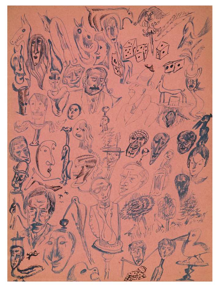 Composition and automatic drawings